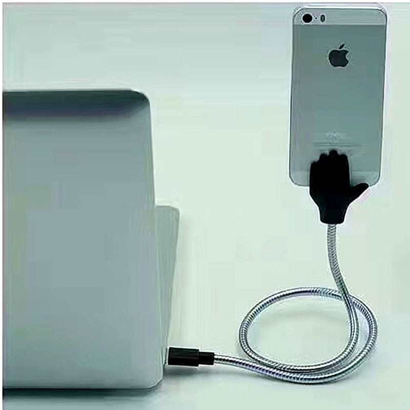 Phone Data Cable + Coiled Holder