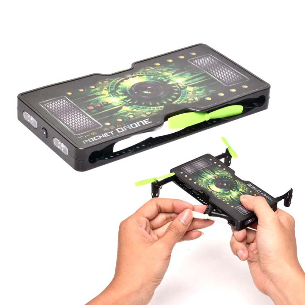 Folding Pocket Mini drone Selfie 2.0MP HD Camera 2.4G 4CH RC Quadcopter RC drone