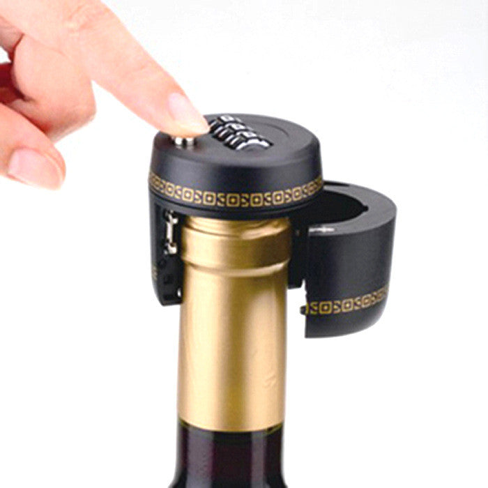 Red Wine Password Lock Wine Stopper