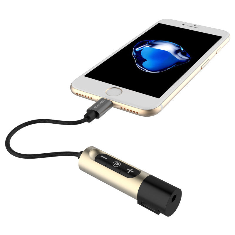 2 In 1 For Lightning To 3.5mm Earphone Connection For Iphone7