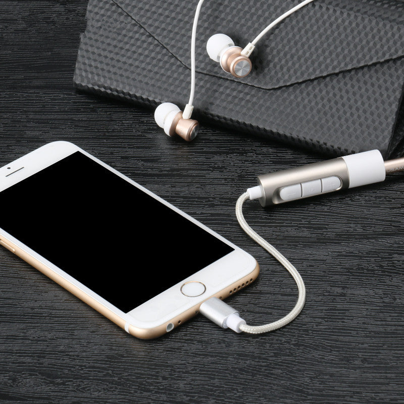 2 In 1 For Lightning To 3.5mm Earphone Connection For Iphone7