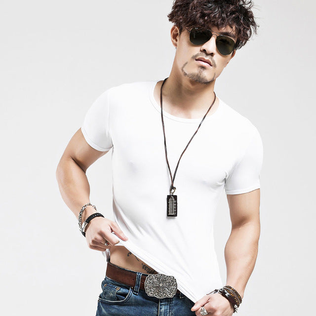 V neck Mens T-Shirt