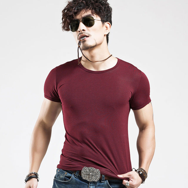 V neck Mens T-Shirt
