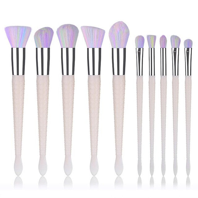 Make Up Foundation Eyeshadow Brush set 10PCS