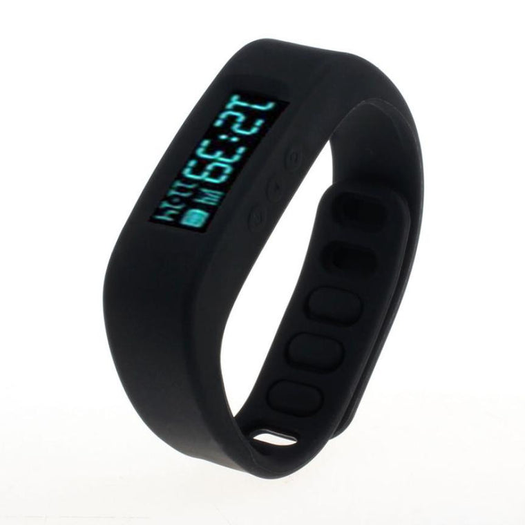 Bluetooth 4.0 Smart Pedometer Stop Watch Calorie Distance Calculation
