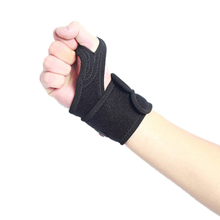 Unisex Wristband Arm Band Finger Lock Safety Elbow Pads