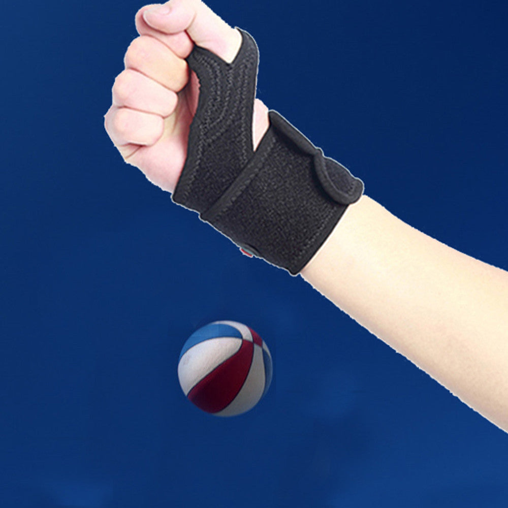 Unisex Wristband Arm Band Finger Lock Safety Elbow Pads