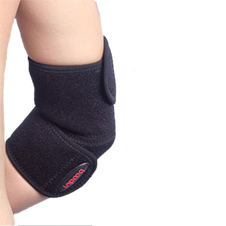 Unisex 38*19cm Brace Relief Adjustable Elastic Elbow Support Protector Pad
