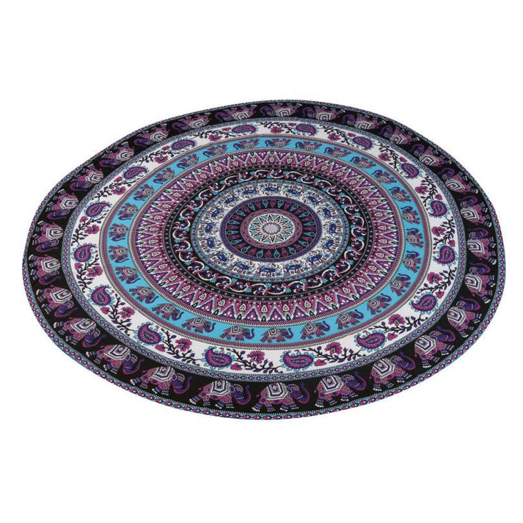 150cm Round Beach Towel Yoga Mandala Blanket