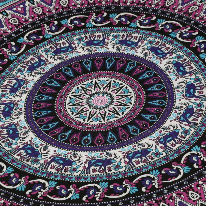 150cm Round Beach Towel Yoga Mandala Blanket