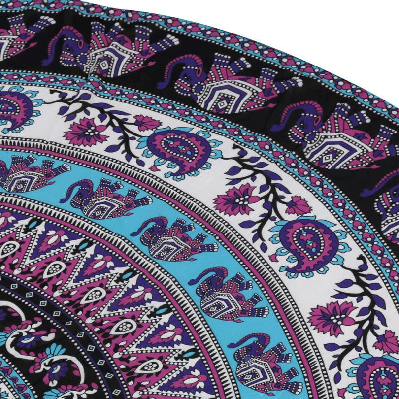 150cm Round Beach Towel Yoga Mandala Blanket