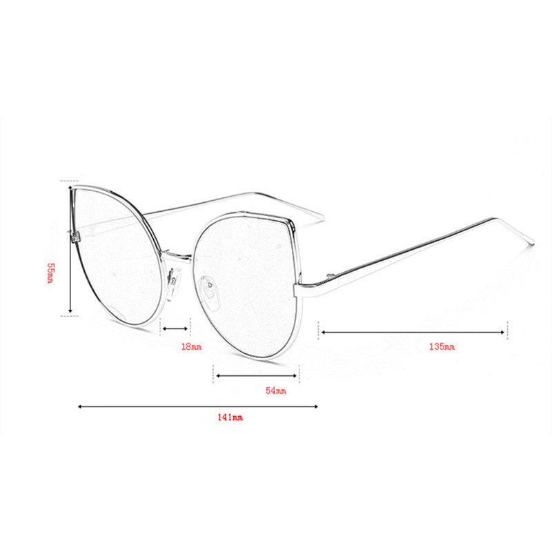 Cartoon Cat Color Sunglasses