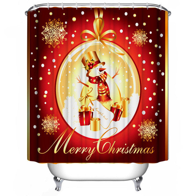 180cmx180cm Waterproof Polyester Fabric Bathroom/shower Curtains