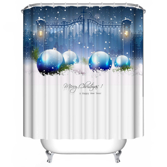 180cmx180cm Waterproof Polyester Fabric Bathroom/shower Curtains