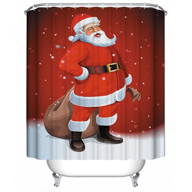 180cmx180cm Waterproof Polyester Fabric Bathroom/shower Curtains