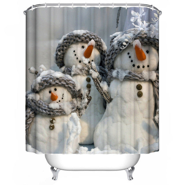 180cmx180cm Waterproof Polyester Fabric Bathroom/shower Curtains
