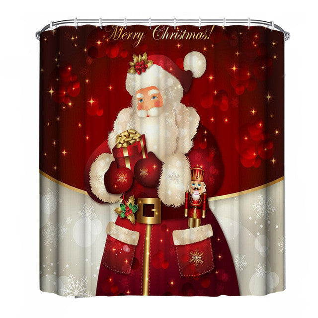 180cmx180cm Waterproof Polyester Fabric Bathroom/shower Curtains