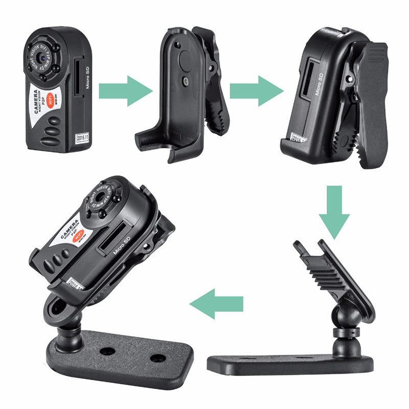 Mini Q7  Wifi Camcorder Recorder Infrared Night Vision Camera