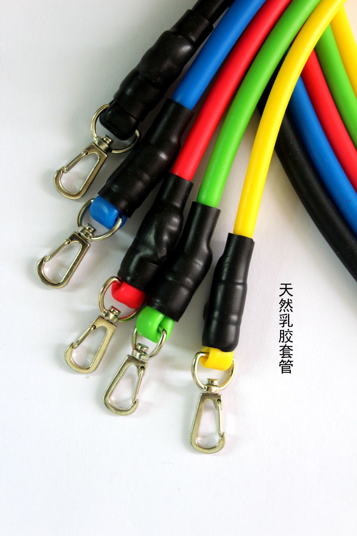 11pcs/Set Resistance bands exercise set fitness yoga Expanders Exercise Tubes