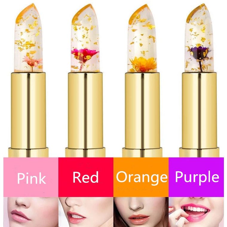 Flower Jelly Lipstick Temperature Change Lipsticks