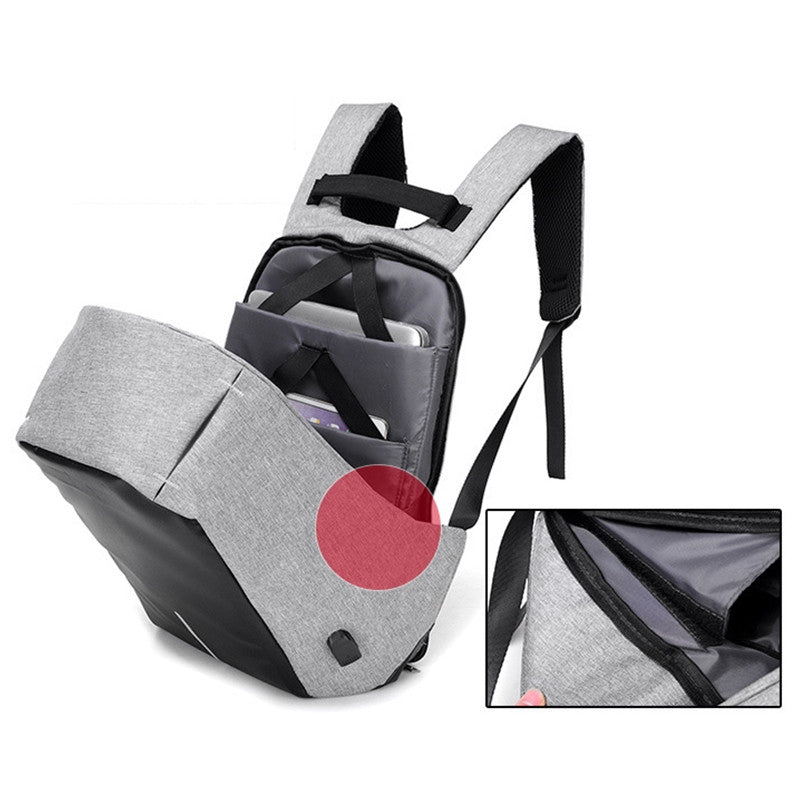 16Inches  Antitheft External USB Charging Backpack