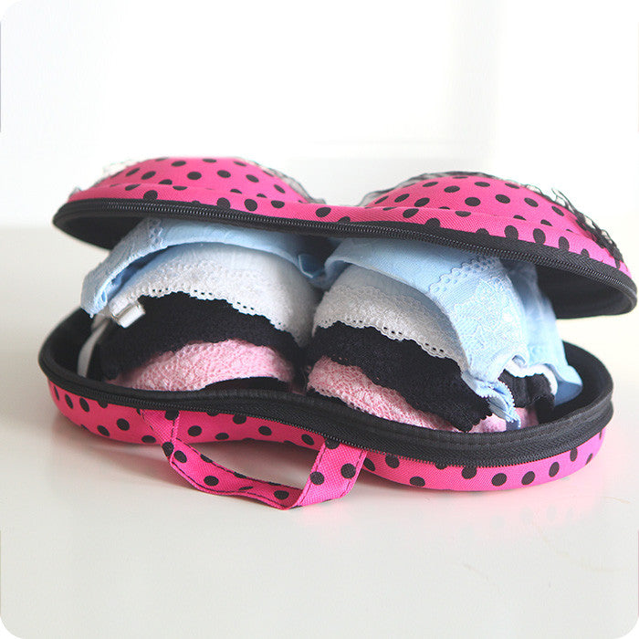 Travel Portable EVA Underwear Bra Storage Case