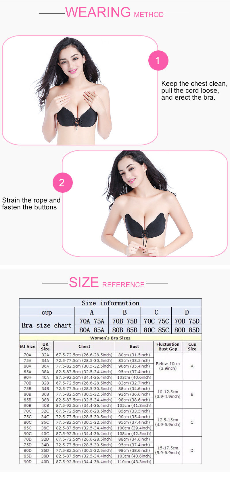 invisible fly bra-bralette
