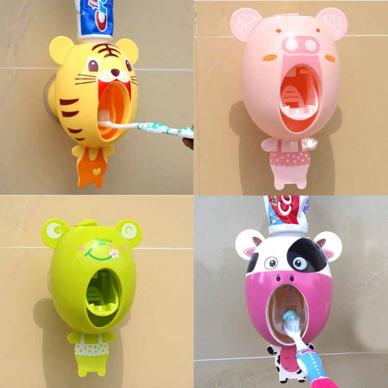 Farm & Zoo Wall Mounted Automatic Toothpaste Dispenser