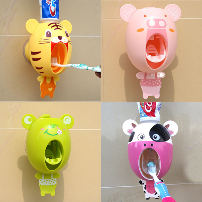 Farm & Zoo Wall Mounted Automatic Toothpaste Dispenser