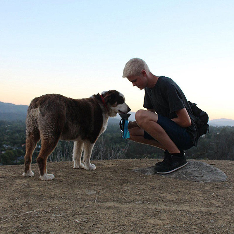 Portable Outdoor Pet Dogs Drinking Water Bottle