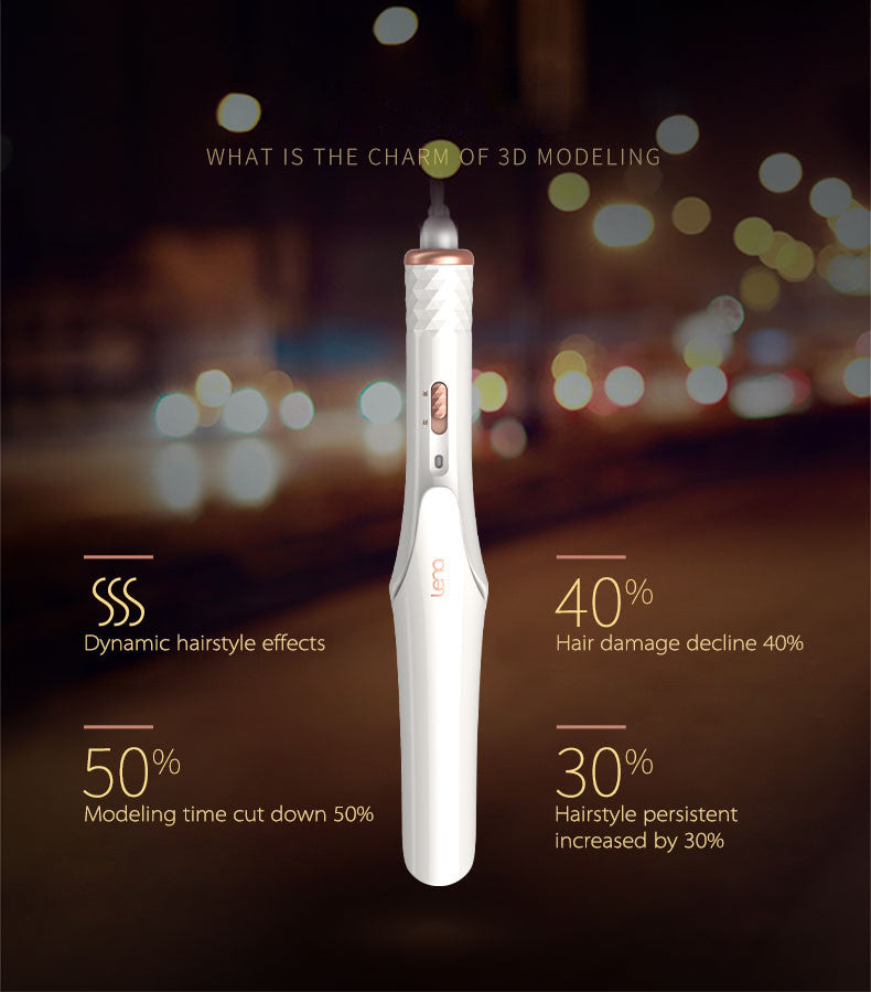 2 in 1 Electric Ceramic Fast Hair Straightener and Curler Hair Styling Tool
