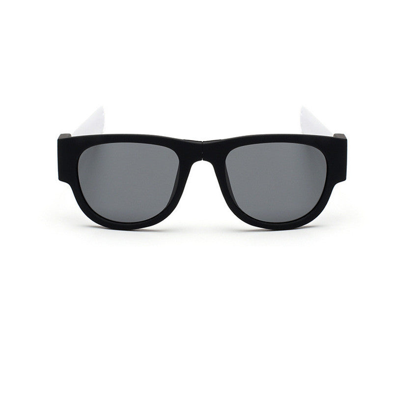 UV400 Foldable Rubber Snap Arms Sports Sunglasses