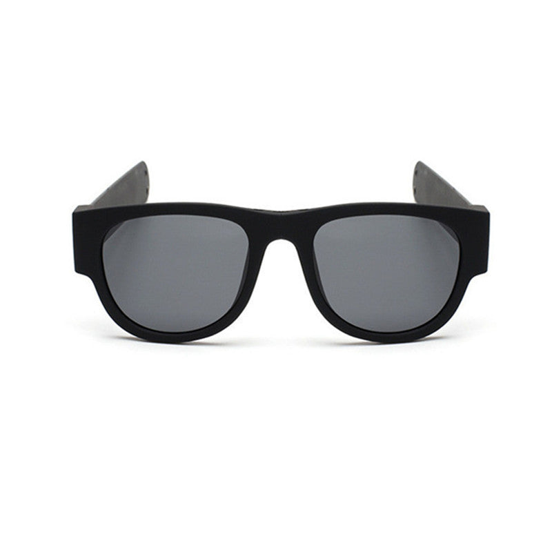 UV400 Foldable Rubber Snap Arms Sports Sunglasses