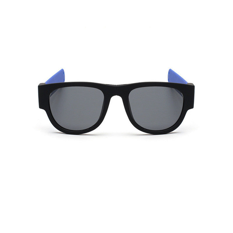 UV400 Foldable Rubber Snap Arms Sports Sunglasses