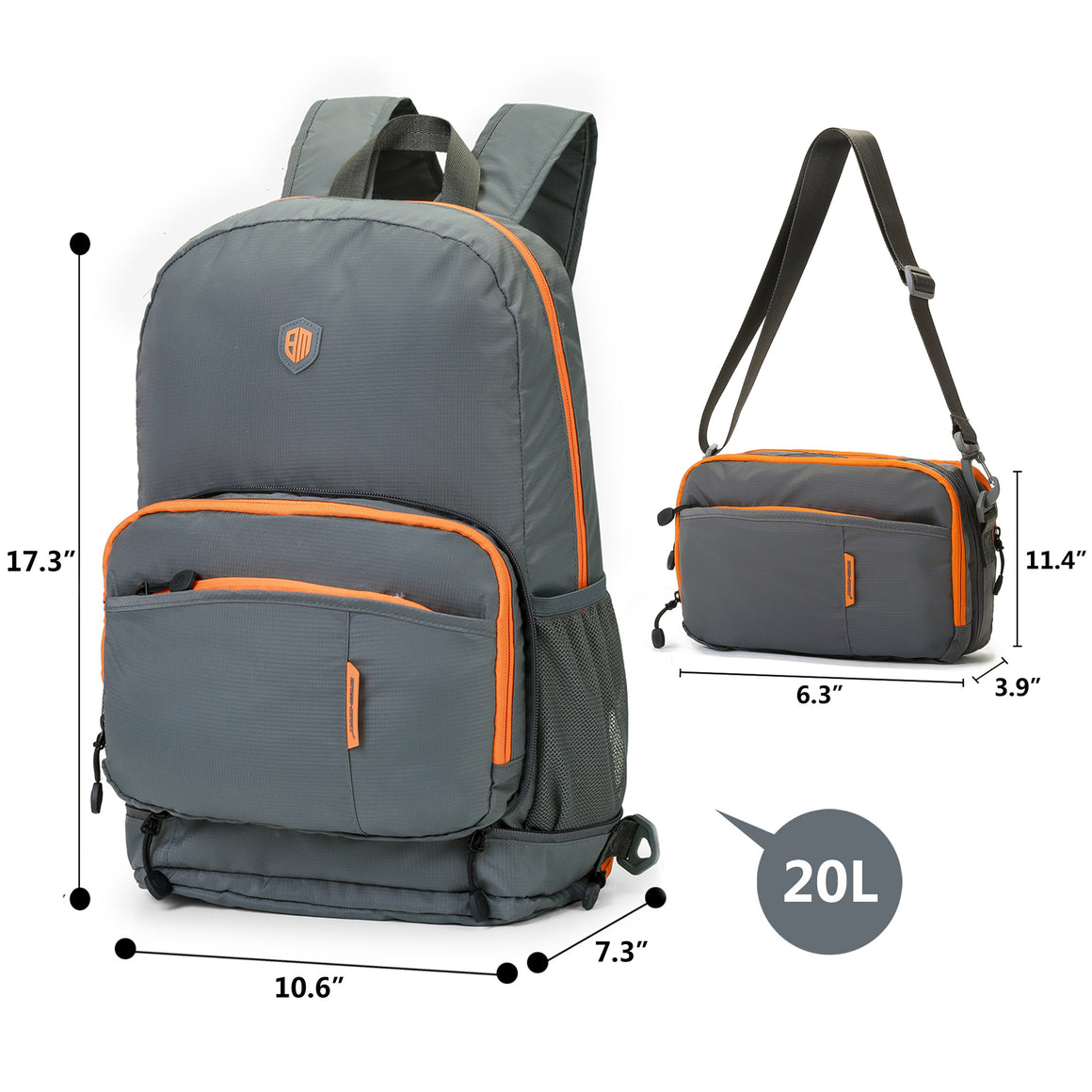 Portable Travel Hiking Backpack