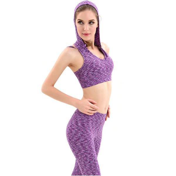 2 PCS Women Yoga Pants Set