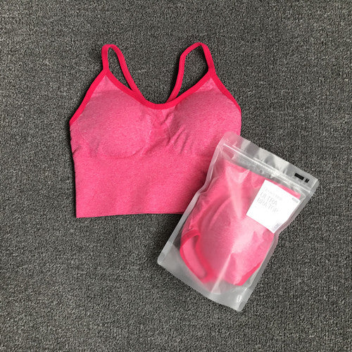 Quick Dry Wire free Women's Yoga Sport Bra