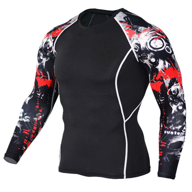 Mens 3D Print Teen Wolf Long Sleeve Jerseys