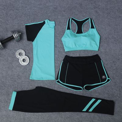Outdoor Gym Elastic Yoga Set 4 Piece