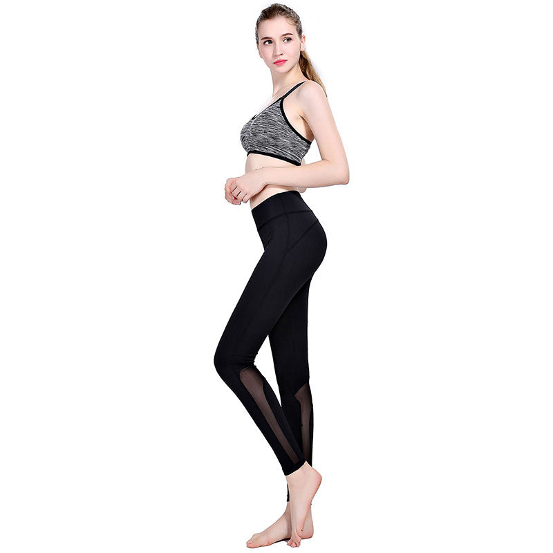 Breathable Mesh Sports Leggings