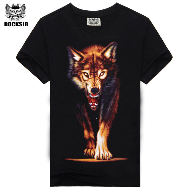 3d Print Nightmare Tiger Short-Sleeved T-Shirts