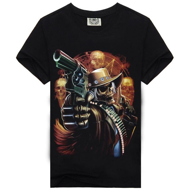 3d Print Nightmare Tiger Short-Sleeved T-Shirts