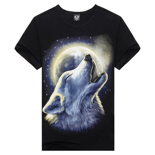 3d Print Nightmare Tiger Short-Sleeved T-Shirts