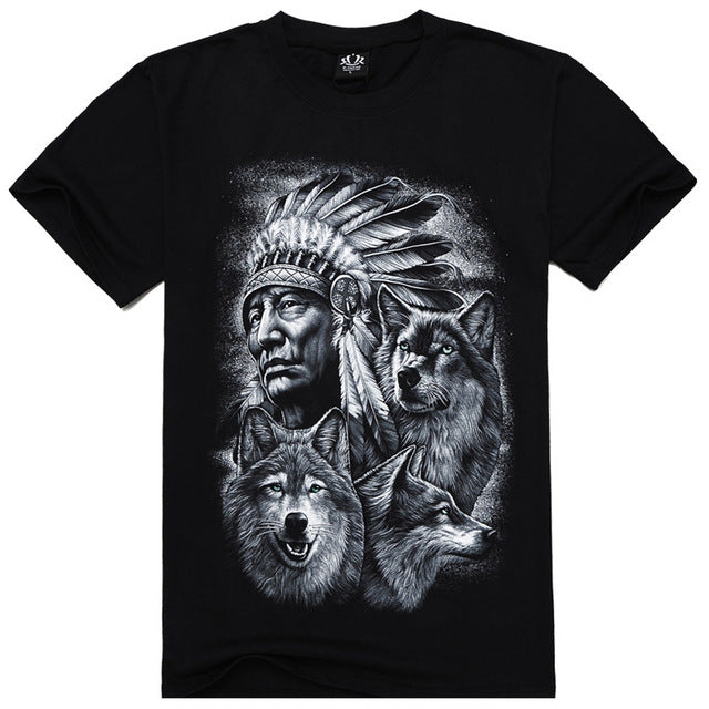 3d Print Nightmare Tiger Short-Sleeved T-Shirts