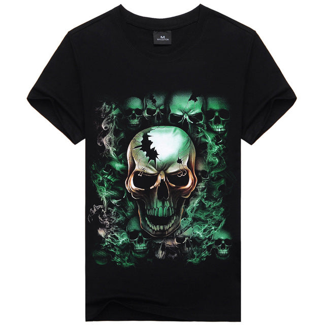 3d Print Nightmare Tiger Short-Sleeved T-Shirts