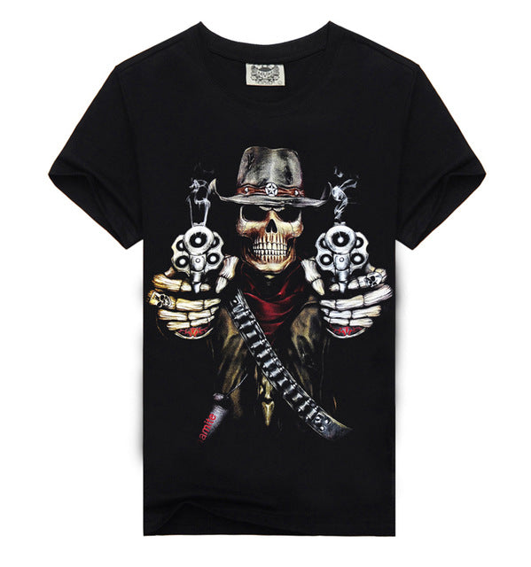3d Print Nightmare Tiger Short-Sleeved T-Shirts