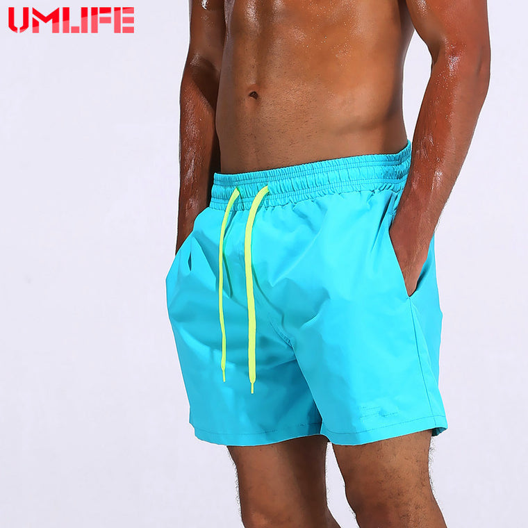 Men Breathable Swim Trunks