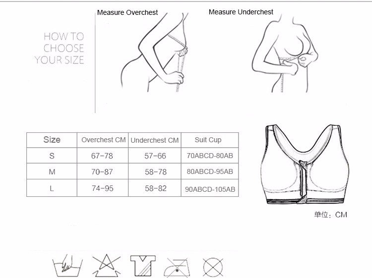 Breathable Push Up Sport Bra Fitness Yoga