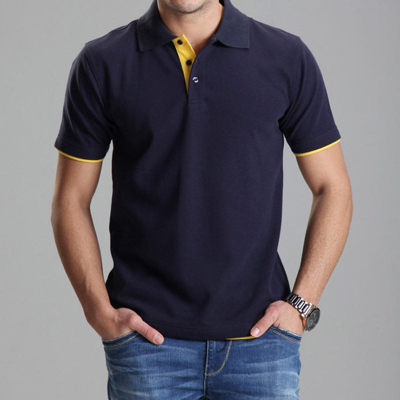 Homme Solid Polo Shirt